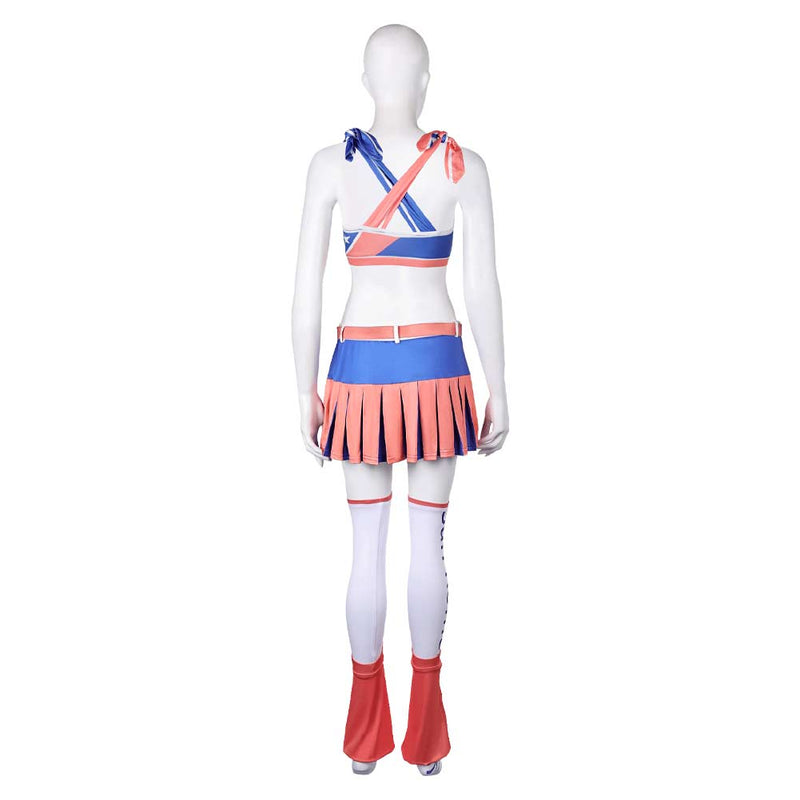 Lollipop Chainsaw RePOP(2024) Juliet Starling Women Blue Orange Outfit Cosplay Costume