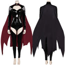 Madelyne Pryor Women Black Suit With Cloak Party Carnival Halloween Cosplay Costume