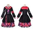 Magical Girl Witch Trials Nikaidou Hiro Black School Uniform JK Outfit Halloween Carnival Party Cosplay Costume