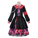 Magical Girl Witch Trials Nikaidou Hiro Black School Uniform JK Outfit Halloween Carnival Party Cosplay Costume