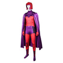 Magneto Red And Purple Jumpsuit With Cloak Party Carnival Halloween Cosplay Costume
