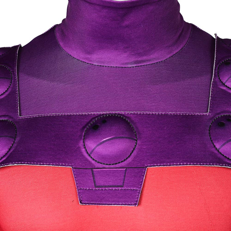 Magneto Red And Purple Jumpsuit With Cloak Party Carnival Halloween Cosplay Costume