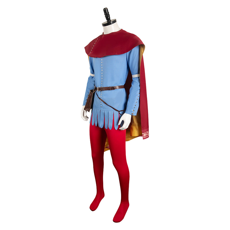 Manor Lords Game Suzerain Red And Blue Outift Party Carnival Halloween Cosplay Costume