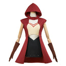 Mariah Red Cloak Set Outfi Women Halloween Carnival Party Cosplay Costume 