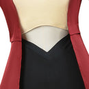 Mariah Red Cloak Set Outfi Women Halloween Carnival Party Cosplay Costume 