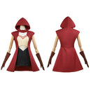 Mariah Red Cloak Set Outfi Women Halloween Carnival Party Cosplay Costume 