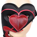 Mask Sua Mizi Zombie Stage (2026) Face Cover Red Halloween Carnival Party Accessories