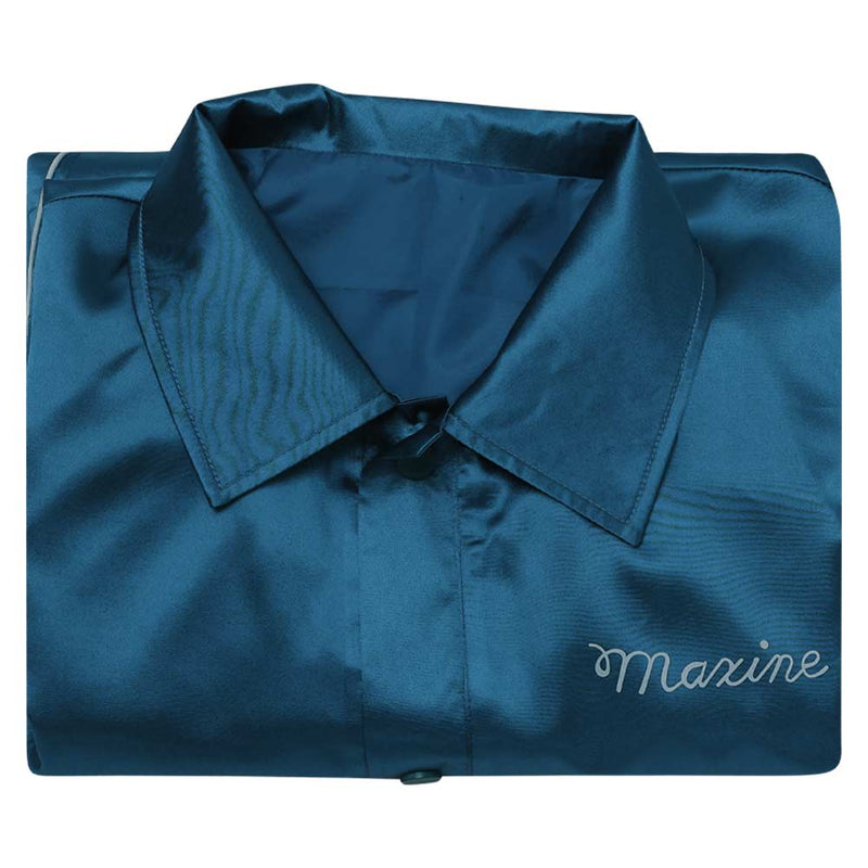 MaXXXine 2024 Movie Maxine Unisex Blue Coat Party Carnival Halloween Cosplay Costume