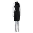 MaXXXine 2024 Movie Maxine Women Black Leather Dress Party Carnival Halloween Cosplay Costume