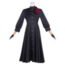 May I Ask for One Final Thing Scarlet El Vandimion Black Uniform Dress Women Halloween Carnival Party Cosplay Costume