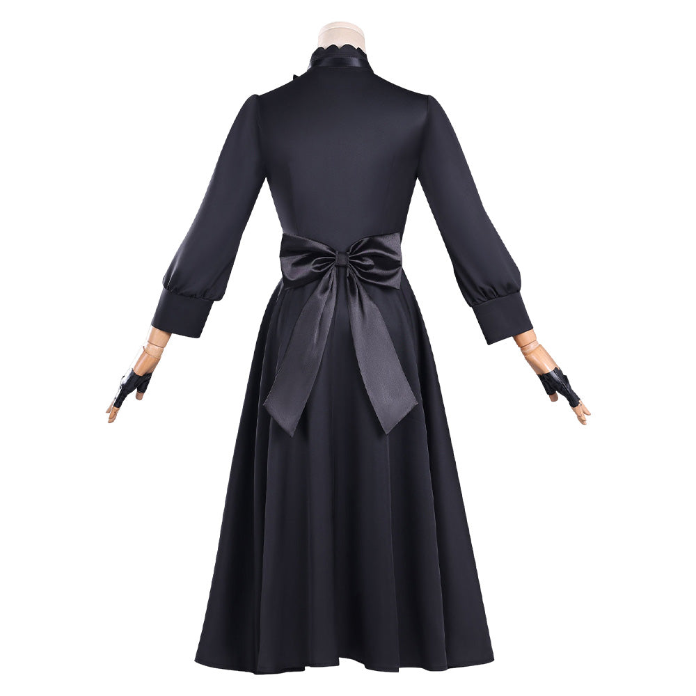 May I Ask for One Final Thing Scarlet El Vandimion Black Uniform Dress Women Halloween Carnival Party Cosplay Costume