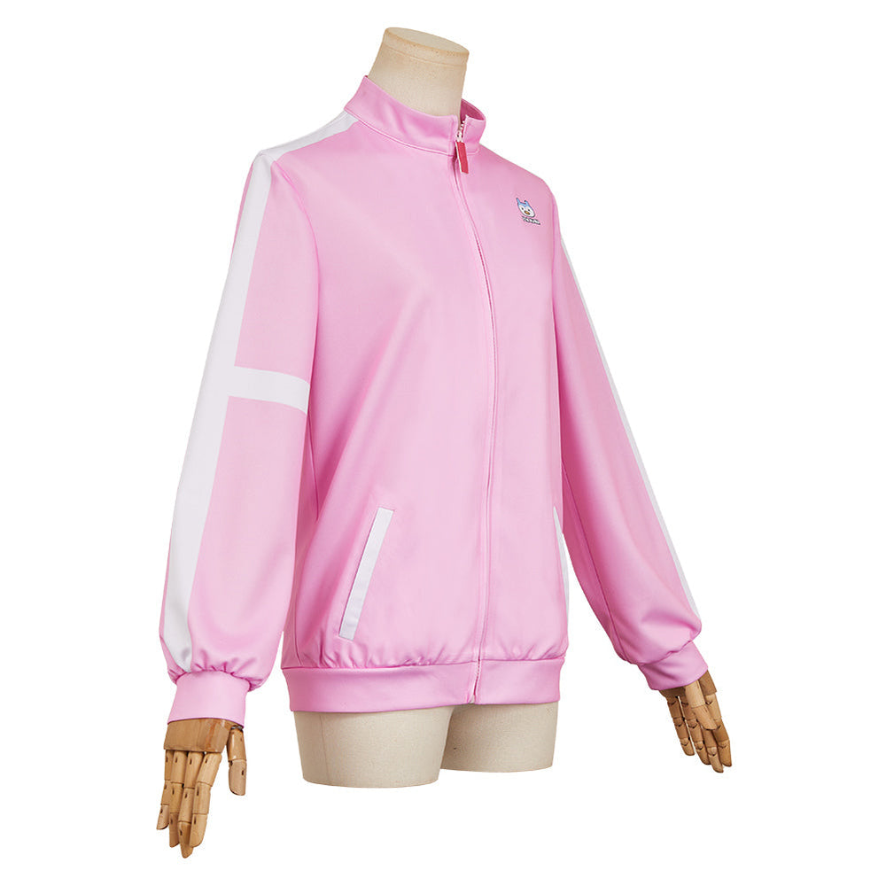 Medalist Inori Yuitsuka Pink Coat Carnival Halloween Cosplay