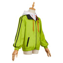 Medalist Tsukasa Akeuraji Unisex Green Coat Carnival Halloween Cosplay Costume