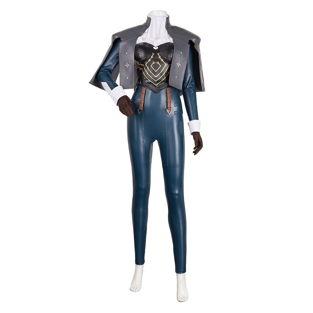 Hulkenberg Women Blue Outfit Carnival Halloween Cosplay Costume