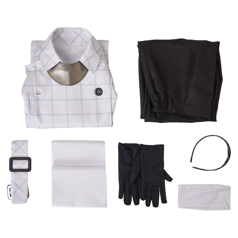 Travelling Boy Will White Outfit Carnival Halloween Cosplay Costume ...