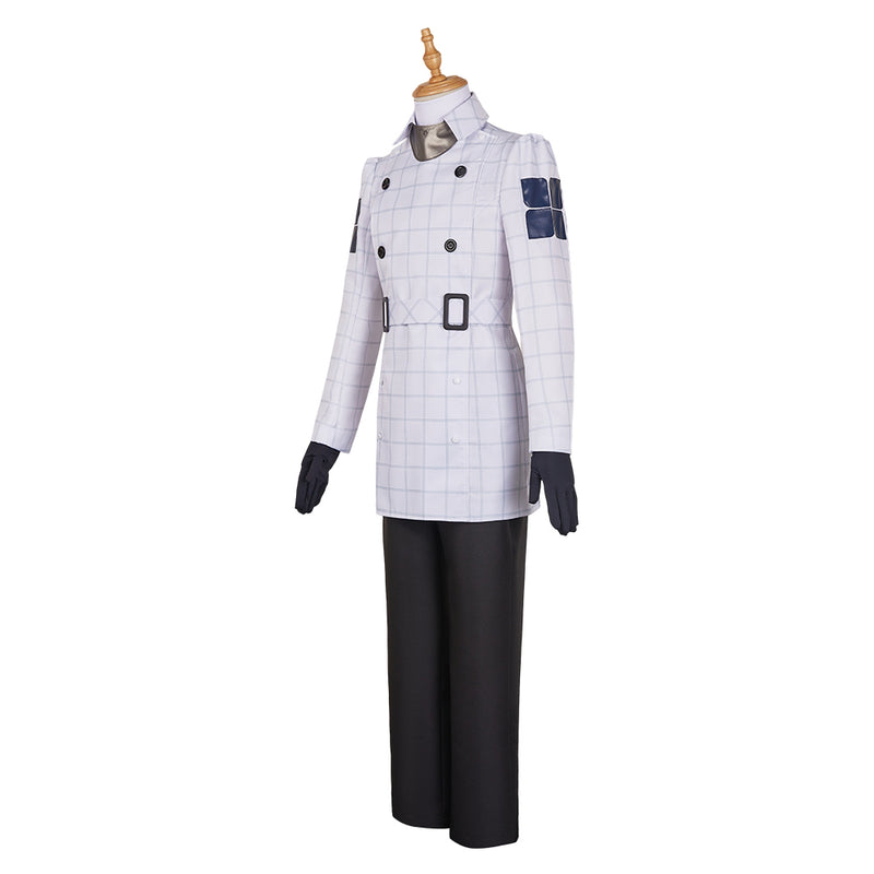 Metaphor: ReFantazio Travelling Boy Will White Outfit Carnival Halloween Cosplay Costume