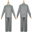 Mickey 17 (2025) Mickey Grey Top Pants Set Carnival Halloween Cosplay Costume