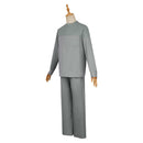 Mickey 17 (2025) Mickey Grey Top Pants Set Carnival Halloween Cosplay Costume