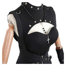 Misa Amane Women Black Gothic Dress Outfit Carnival Halloween Cosplay Costume