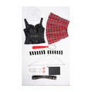 Misa Amane Women Black JK Dress Outfit Carnival Halloween Cosplay Costume