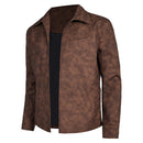 Mission Impossible (2025) Ethan Hunt Brown Coat Carnival Halloween Cosplay Costume