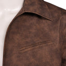 Mission Impossible (2025) Ethan Hunt Brown Coat Carnival Halloween Cosplay Costume