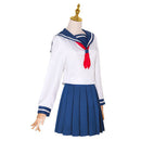 Mission: Yozakura Family Anime Mutsumi Yozakura Women Blue Dress Party Carnival Halloween Cosplay Costume