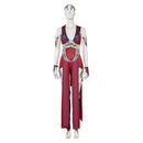 Mortal Kombat Game Nitara Women Red Dress Set Party Carnival Halloween Cosplay Costume