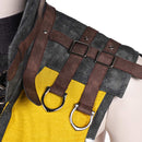 Mortal Kombat Scorpion Yellow Outfit Full Set With Mask Carnival Halloween Cosplay Costume