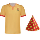 Mouthwashing Swansea Yellow Shirt With Hat Carnival Halloween Cosplay Costume