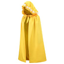 Movie Belle Kids Children Yellow Cloak Party Carnival Halloween Cosplay Costume