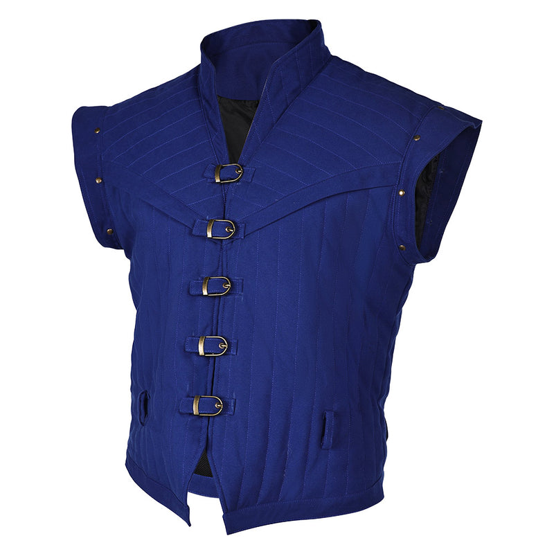 Movie Flynn Rider Medieval Waistcoat Party Carnival Halloween Cosplay Costume