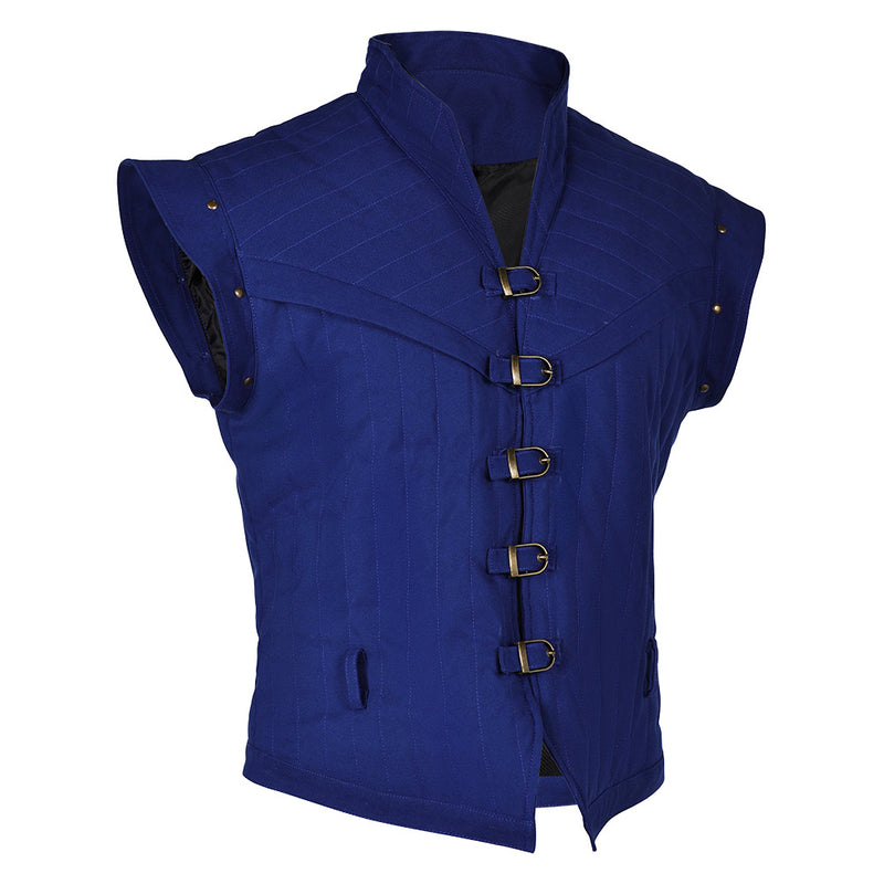 Movie Flynn Rider Medieval Waistcoat Party Carnival Halloween Cosplay Costume