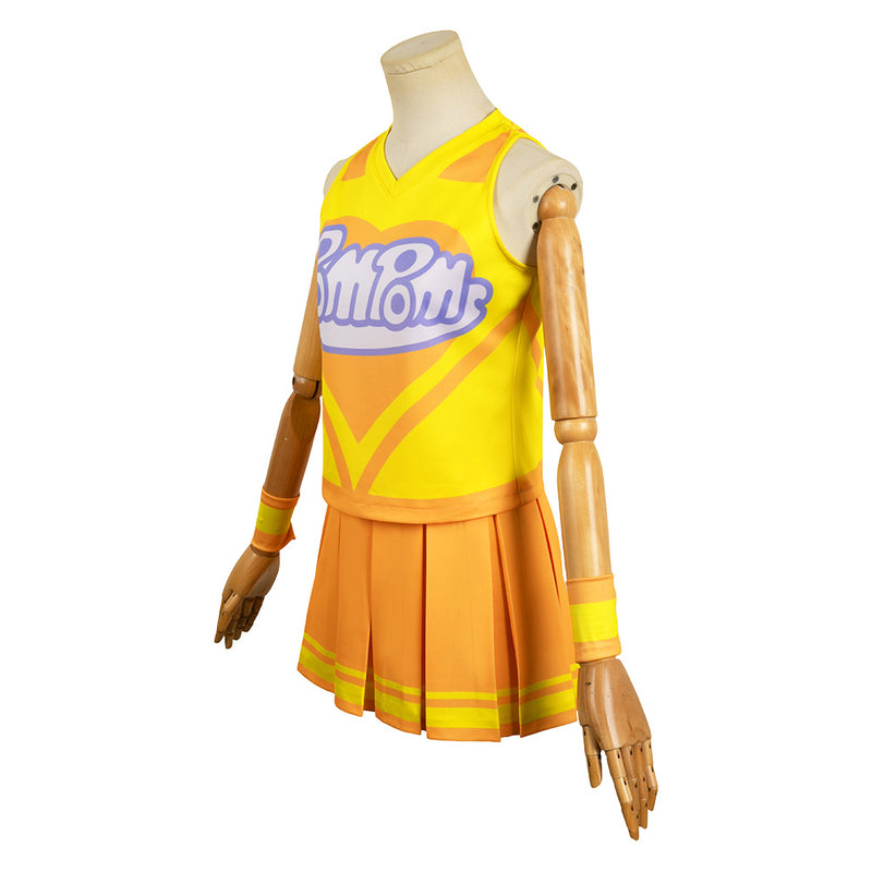 Na Nare Hana Nare Anime Anna Aveiro Kanata Misora Suzuha Obunai Women Yellow Dress Cosplay Costume