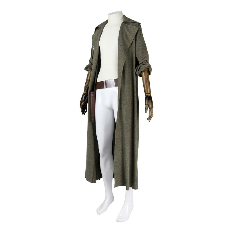 ND-5 Green Coat With Belt Party Carnival Halloween Cosplay Costume