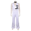 New Panty & Stocking with Garterbelt Angel Brothers Polyester White Outfit Cosplay Costume