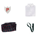 New Panty & Stocking with Garterbelt Panty Anarchy Women Black Uniform Dress Cosplay Costume