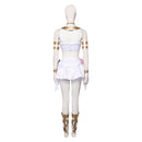 New Panty & Stocking with Garterbelt Panty Anarchy Women White Outfit Cosplay Costume