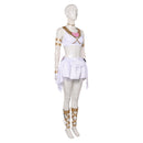 New Panty & Stocking with Garterbelt Panty Anarchy Women White Outfit Cosplay Costume