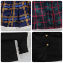 New Panty & Stocking with Garterbelt Stocking Anarchy Women Black Uniform Dress Cosplay Costume