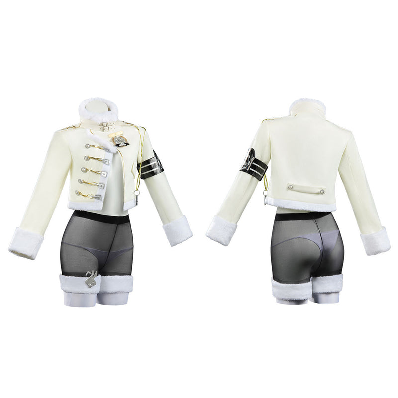 NIKKE: The Goddess of Victory Blanc Fortune Express Sexy Outfit Women Halloween Carnival Party Cosplay Costume NIKKE: The Goddess of Victory Blanc Fortune Express Sexy Outfit Women Halloween Carnival Party Cosplay Costume