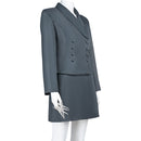Nosferatu Lucy Harker Grey Top Skirt Set Outfits Women Halloween Carnival Party Cosplay Costume