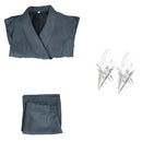 Nosferatu Lucy Harker Grey Top Skirt Set Outfits Women Halloween Carnival Party Cosplay Costume