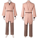 Obi-Wan Kenobi Top Pants Full Set Brown Outfit Carnival Halloween Cosplay Costume