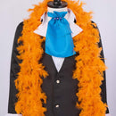 One Piece Anime Brook Two Years Later Black Suit Party Carnival Halloween Cosplay Costume