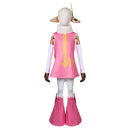 One Piece Anime PUNK-05 Atlas Kids Children Pink Dress Set Party Carnival Halloween Cosplay Costume