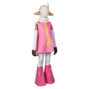 One Piece Anime PUNK-05 Atlas Kids Children Pink Dress Set Party Carnival Halloween Cosplay Costume