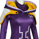 One Piece Egghead Arc Anime Jewelry Bonney Women Purple Outfit Party Carnival Halloween Cosplay Costume