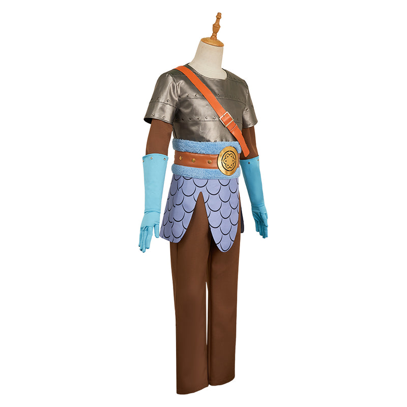 One Piece Elbaph Arc Sanji Gladiator Fullset Outfits Halloween Carnival Party Cosplay Costume