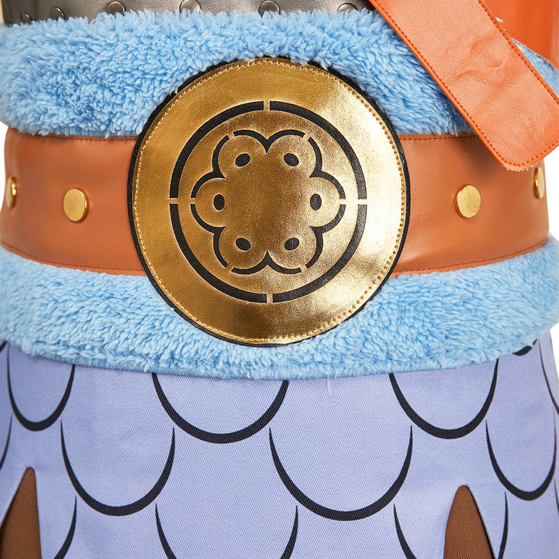 One Piece Elbaph Arc Sanji Gladiator Fullset Outfits Halloween Carnival Party Cosplay Costume